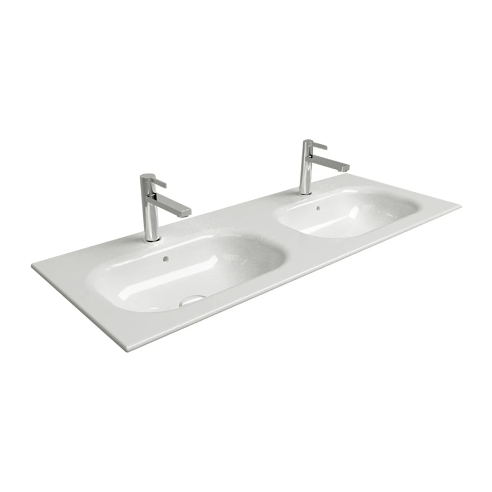 Newarc Naturel Lavabo Çift Hazne 504121