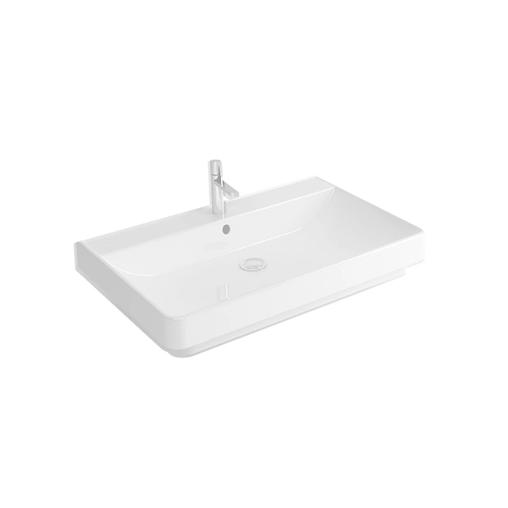 Newarc Pixel 65X46X6,5 cm Batarya Delikli Lavabo