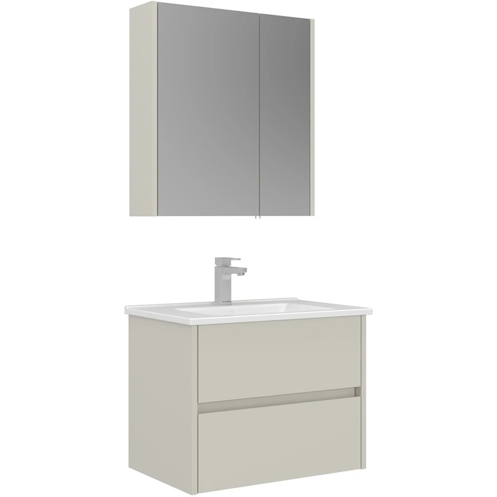 Orka Arno 65 Cm Parlak Kaşmir Banyo Dolabı Takımı - 5008773