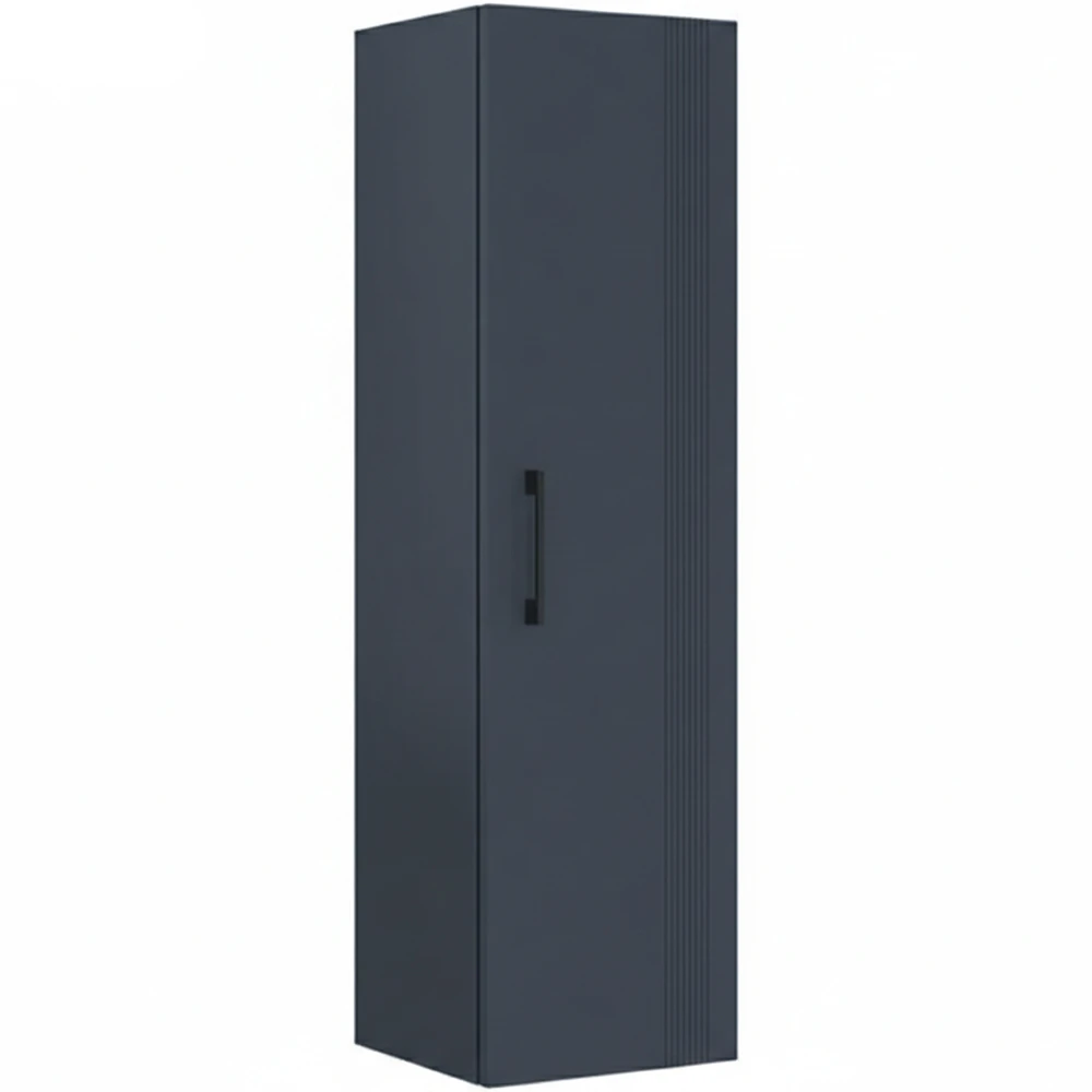 Orka Bari 40 Cm Mat Lacivert Boy Dolabı