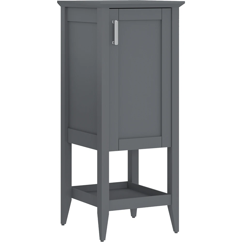 Orka Bastle 48 Cm Mat Gri Boy Dolabı (Sağ)