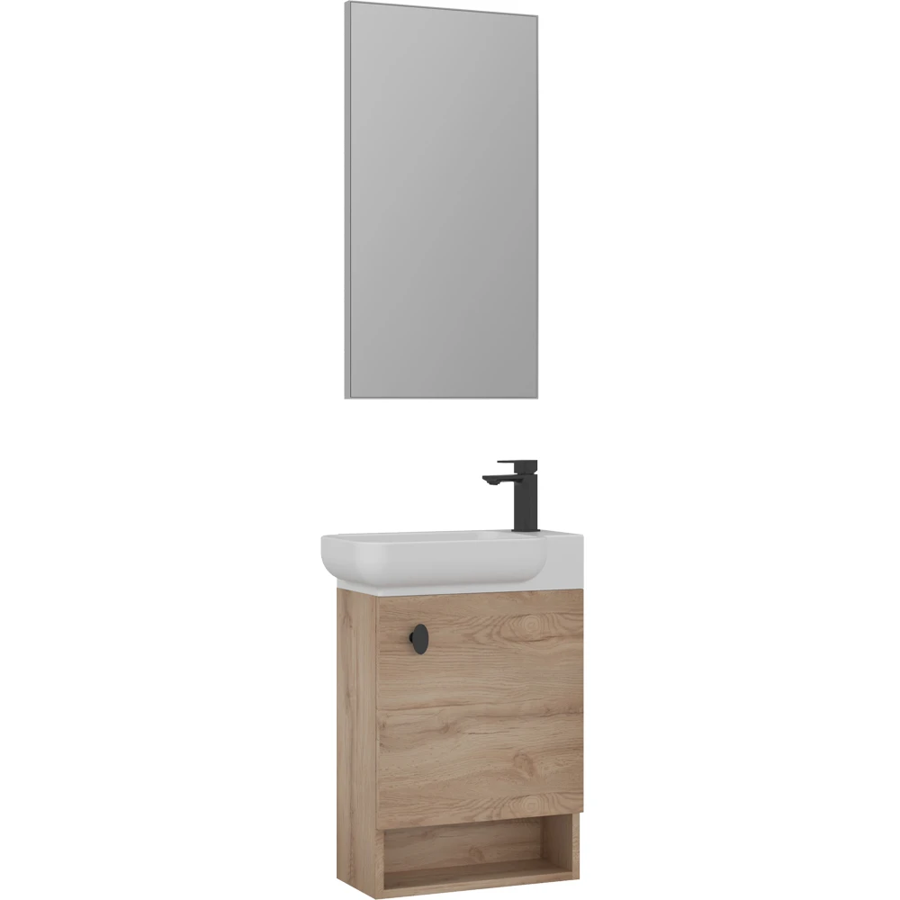 Orka Begonya 55 Cm Legnano Banyo Dolabı Takımı