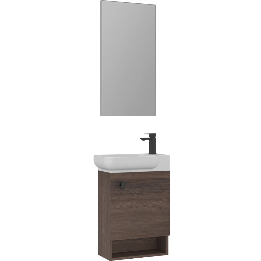 Orka Begonya 55 Cm Navaro Banyo Dolabı Takımı