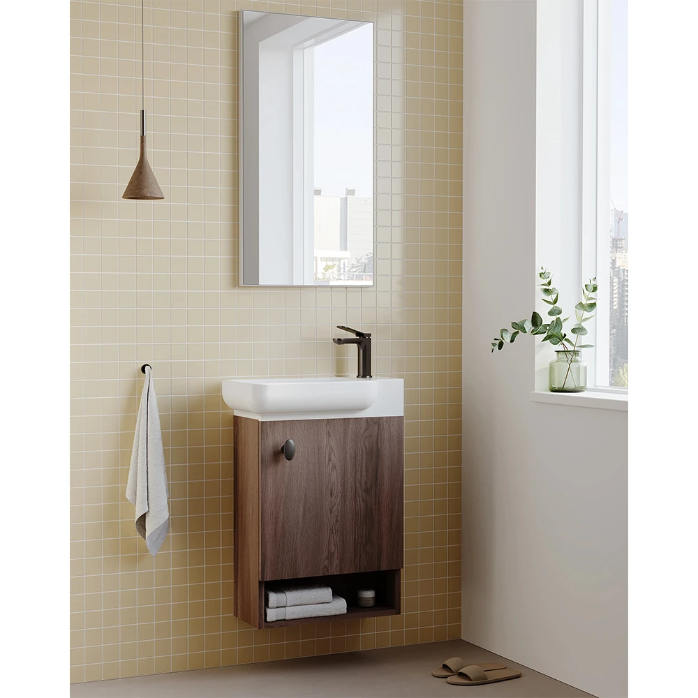 Orka Begonya 55 Cm Navaro Banyo Dolabı Takımı 2