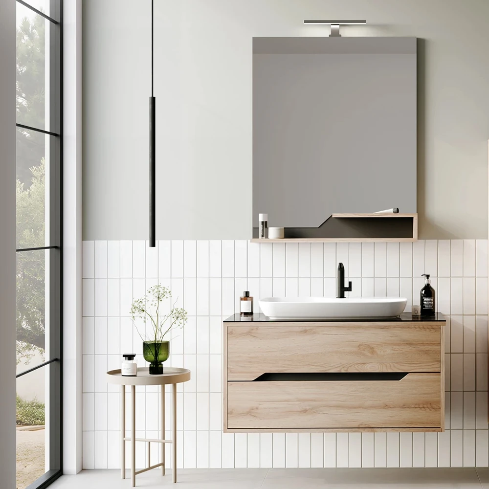 Orka Galia 100 Cm Legnano Banyo Dolabı Takımı 2