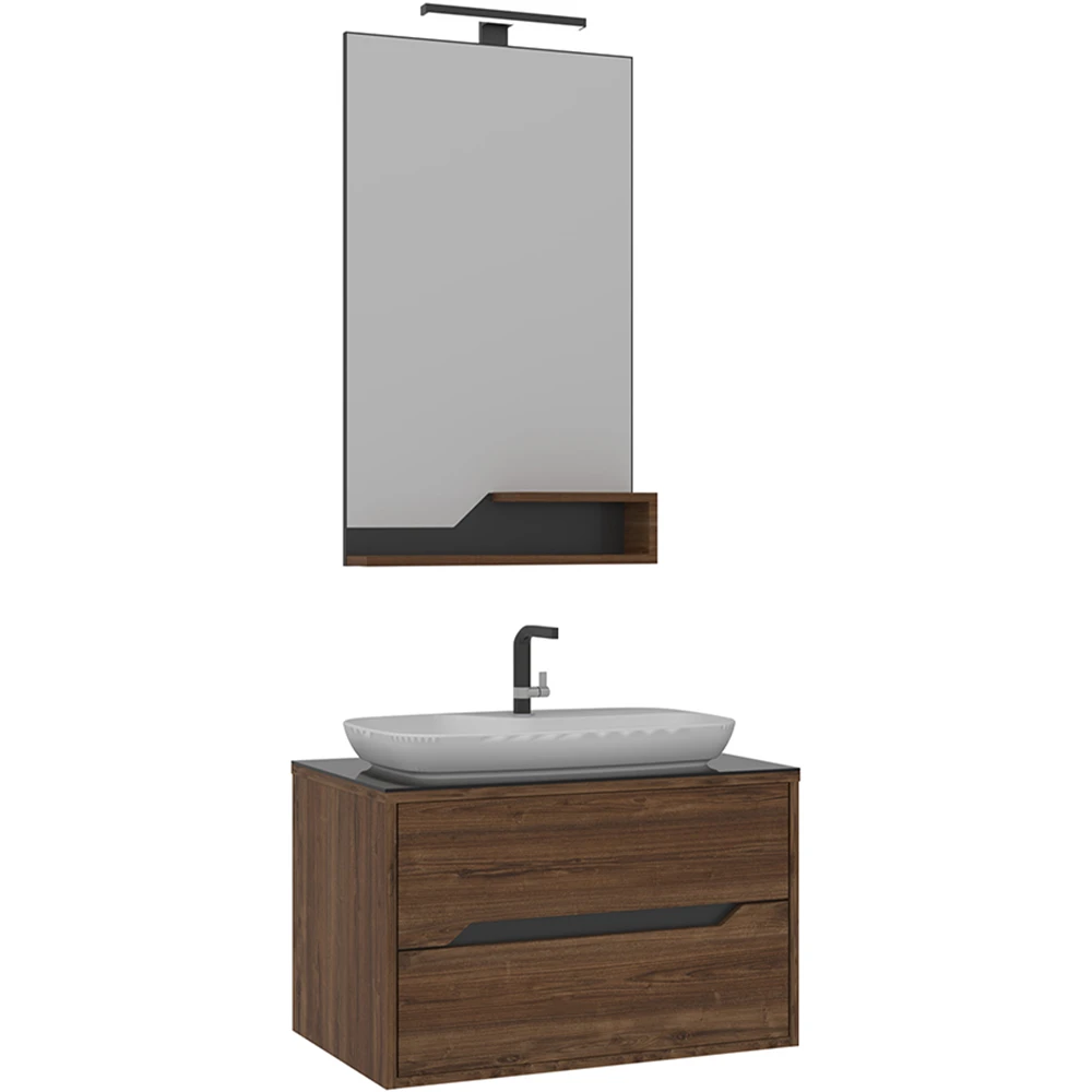 Orka Galia 80 Cm Ella Banyo Dolabı Takımı