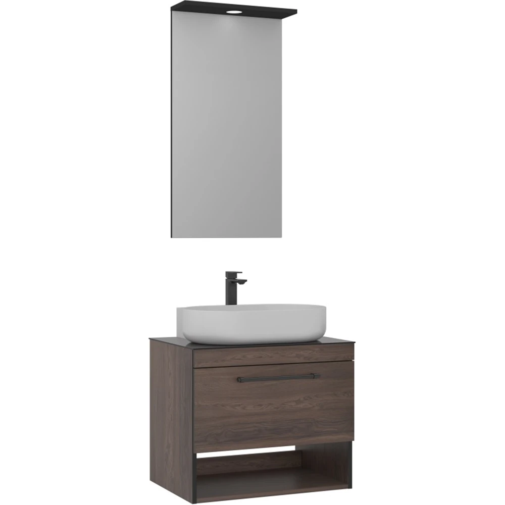 Orka Knidos 70 Cm Navaro Banyo Dolabı Takımı - 5000343