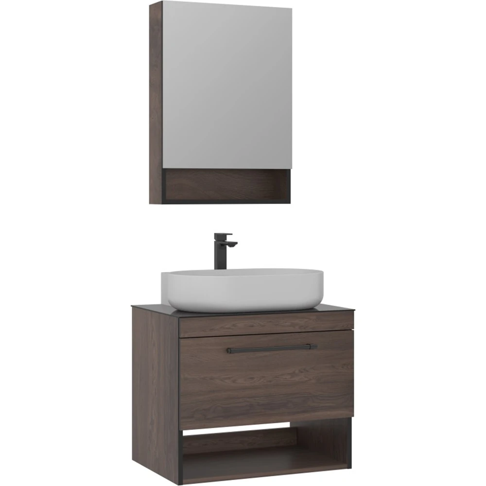 Orka Knidos 70 Cm Navaro Banyo Dolabı Takımı - 5000344