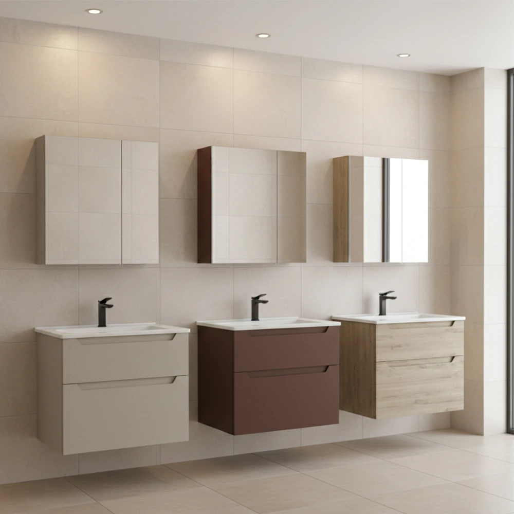 Orka Messina 65 Cm Meşe Banyo Dolabı Takımı - 5007137 2