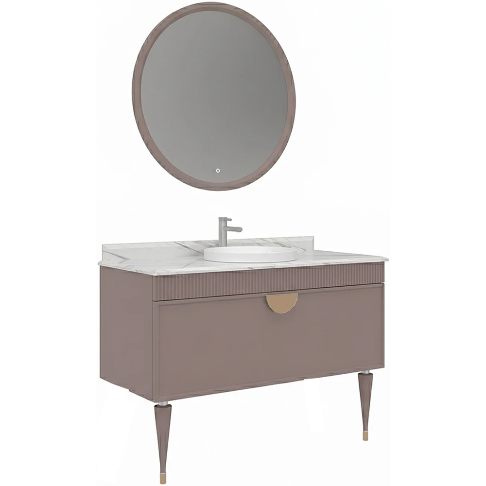 Orka Molino 120 Cm Mat Pudra Banyo Dolabı Takımı - 5007671