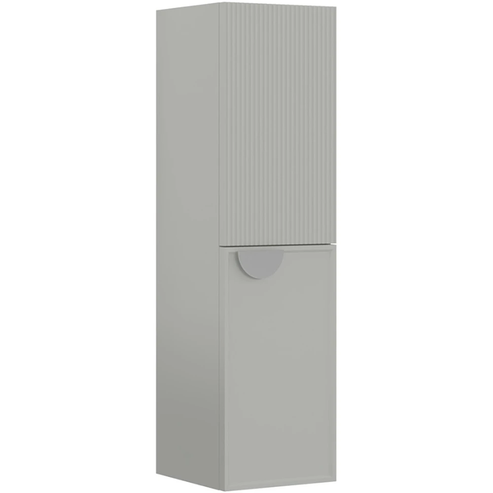 Orka Molino 40 Cm Sağ Mat Kaşmir Boy Dolabı (Krom Kulp)