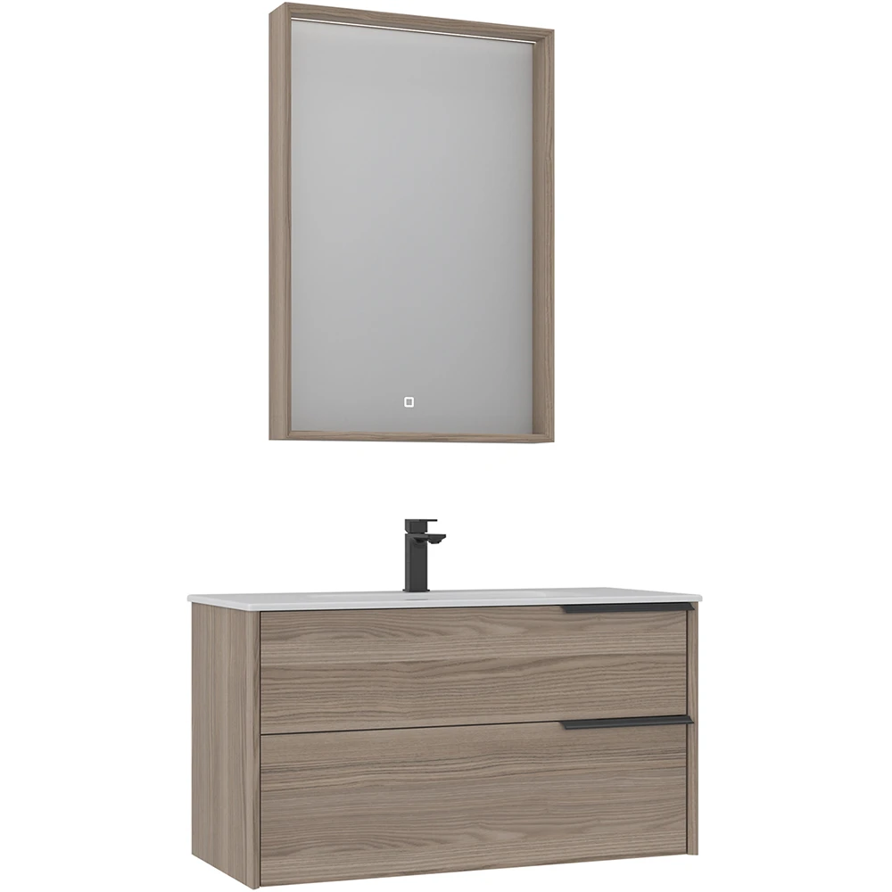 Orka Noventa 100 Cm Cordoba Banyo Dolabı Takımı (Sağ)