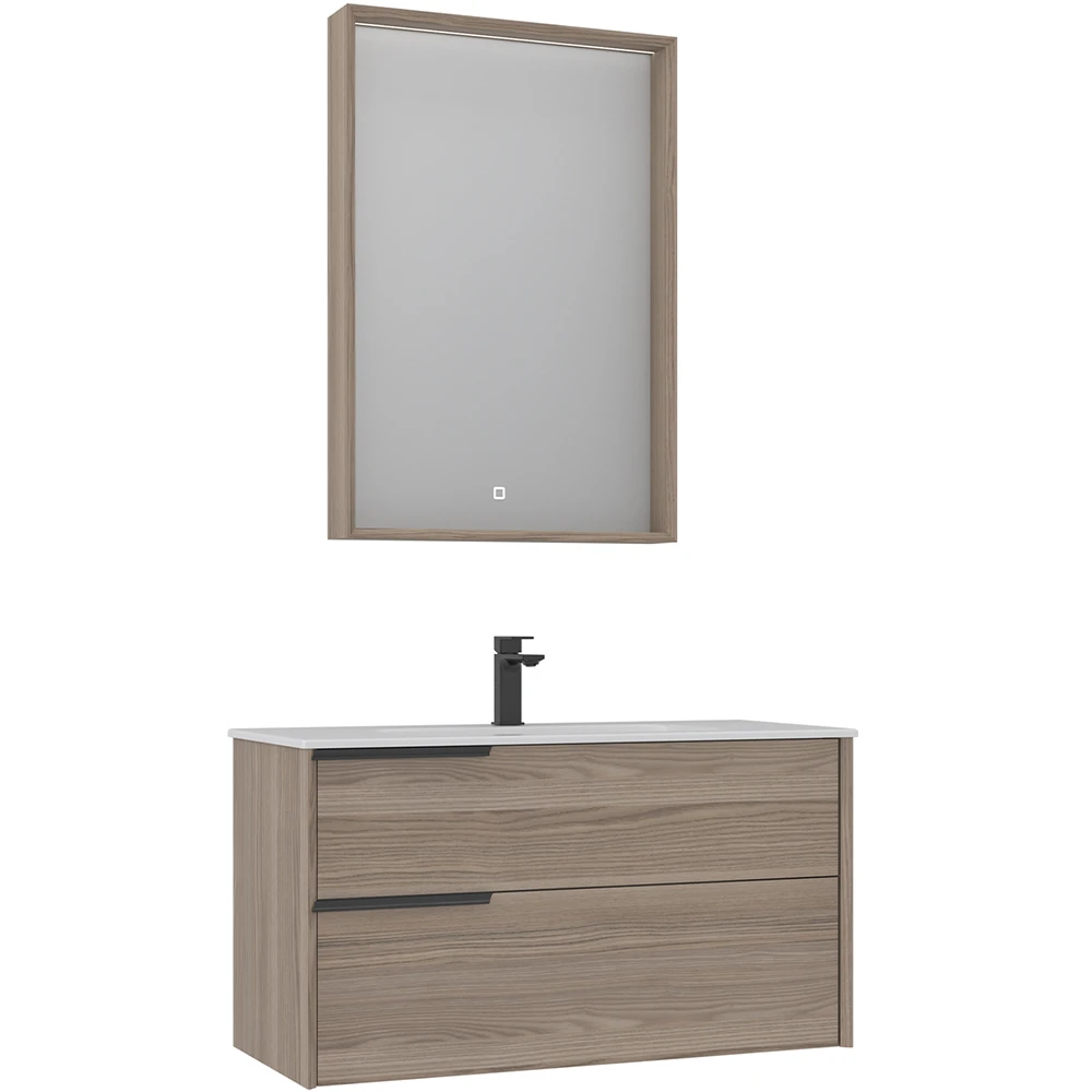 Orka Noventa 100 Cm Cordoba Banyo Dolabı Takımı (Sol)