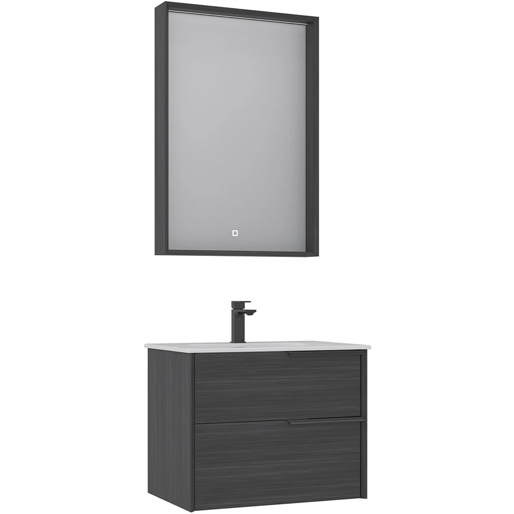 Orka Noventa 70 Cm Cabana Banyo Dolabı Takımı (Sağ)
