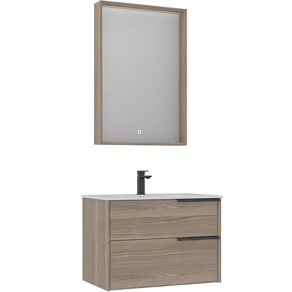 Orka Noventa 80 Cm Cordoba Banyo Dolabı Takımı (Sağ)