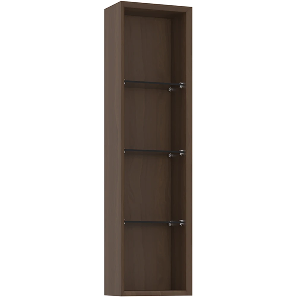 Orka Pacific 30 Cm Moka Meşe Açık Raflı Üst Modül