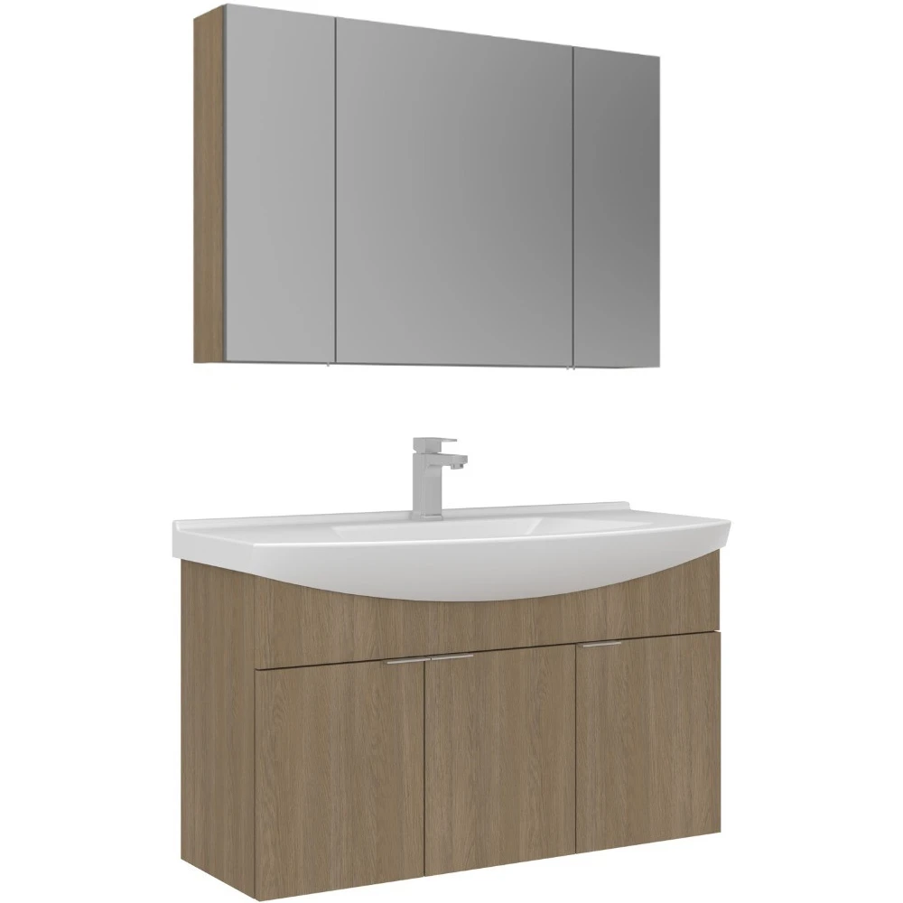Orka Purus 100 Cm Budva Banyo Dolabı Takımı - 5008346