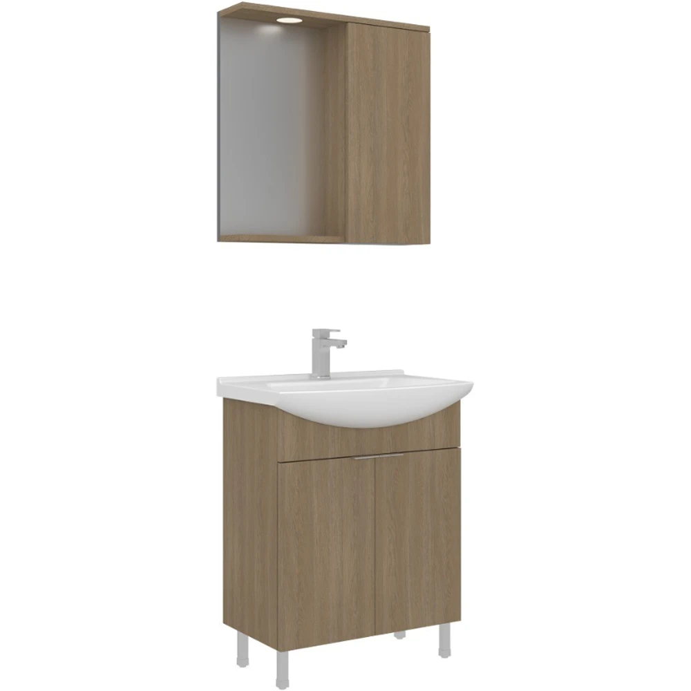 Orka Purus 65 Cm Budva Banyo Dolabı Takımı - 5008438