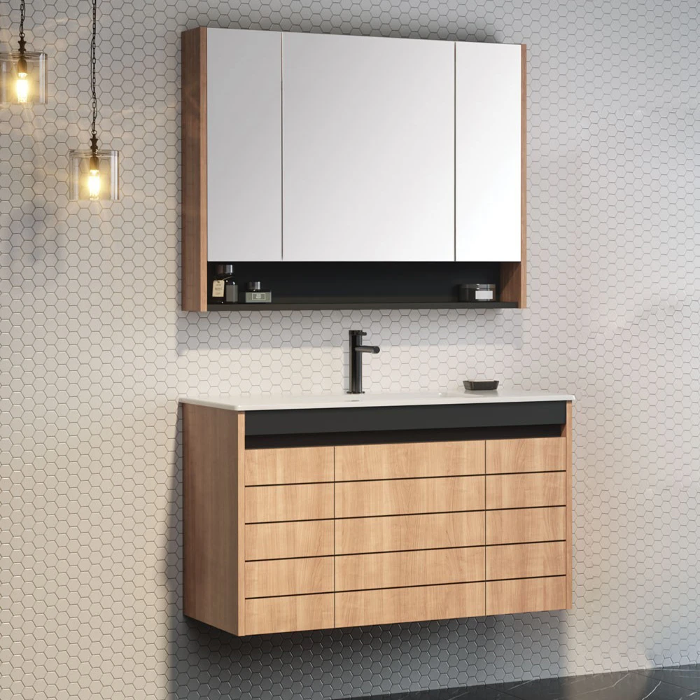 Orka Ricato 100 Cm Morgana Kiraz Banyo Dolabı Takımı 2