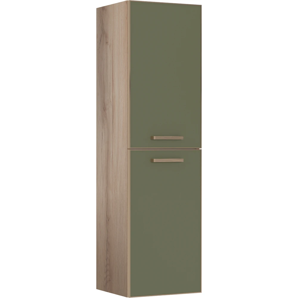 Orka Salerno 40 Cm Sardunya-Legnano Boy Dolabı (Altın Kulp)
