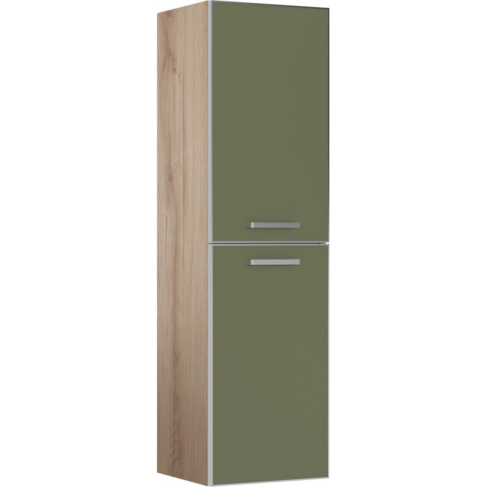 Orka Salerno 40 Cm Sardunya-Legnano Boy Dolabı (Krom Kulp)