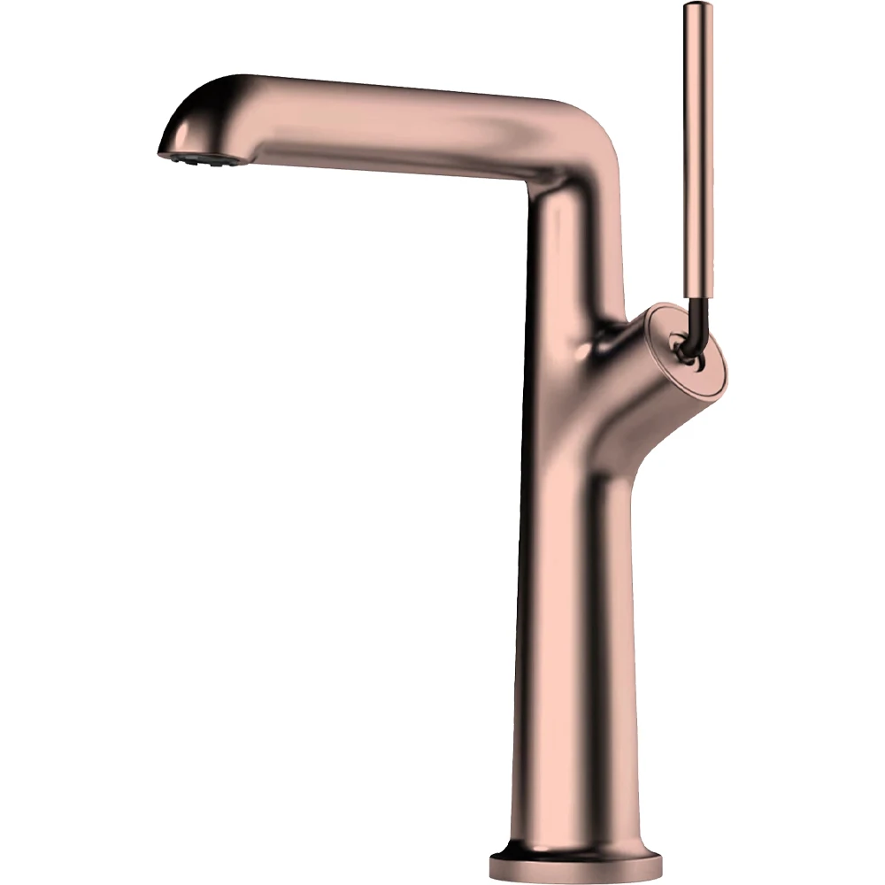 Orka Selena Rose Gold Yüksek Lavabo Bataryası