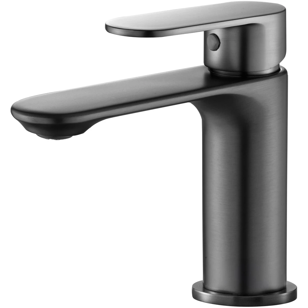 Orka Sharp Fırçalı Gri Lavabo Bataryası
