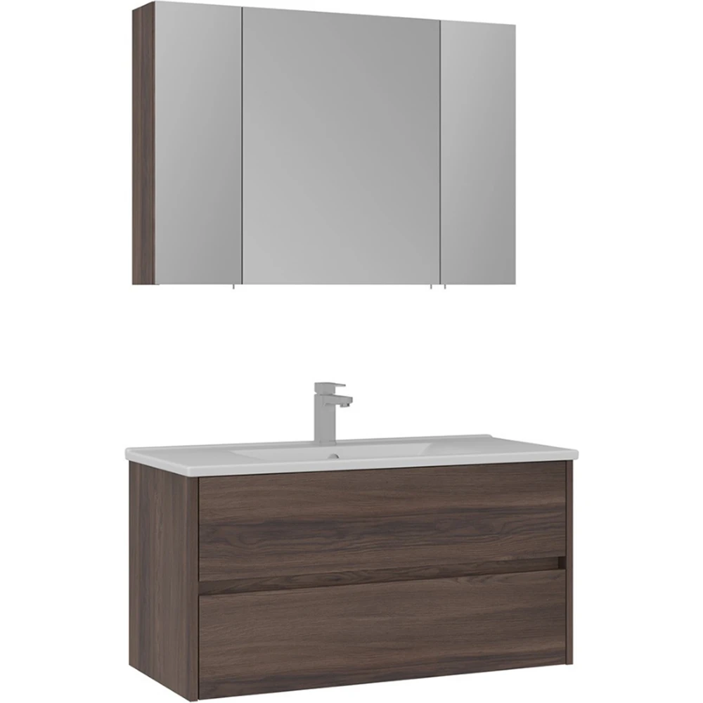 Orka Side 100 Cm Çekmeceli Navaro Banyo Dolabı Takımı