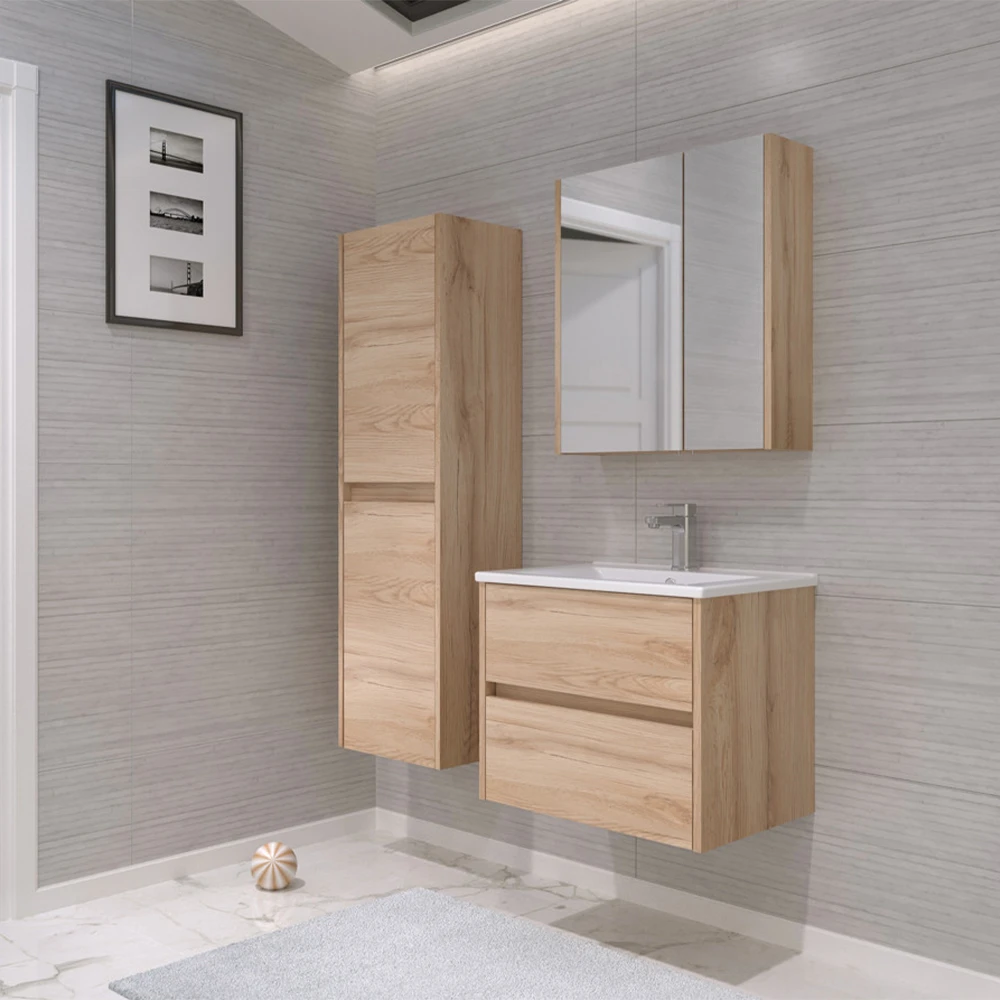 Orka Side 65 Cm Çekmeceli Legnano Banyo Dolabı Takımı 2
