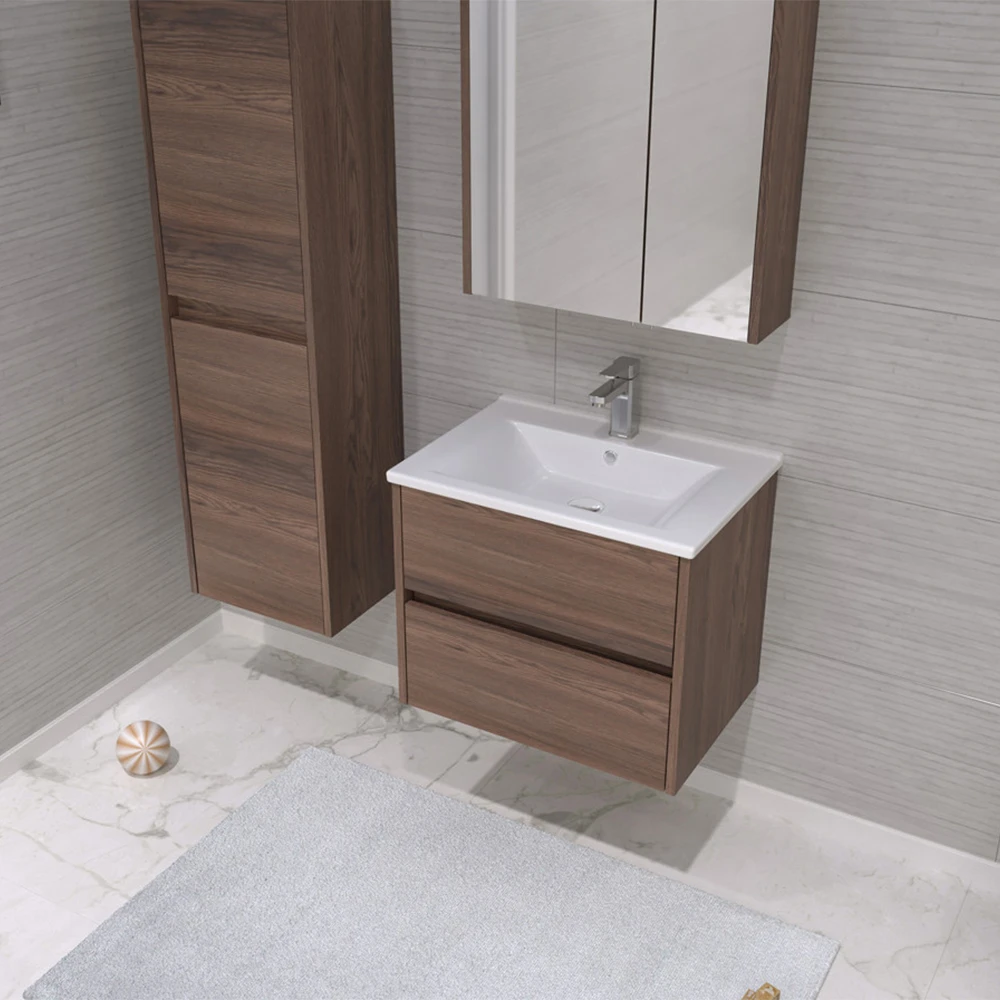 Orka Side 65 Cm Çekmeceli Navaro Banyo Dolabı Takımı 2