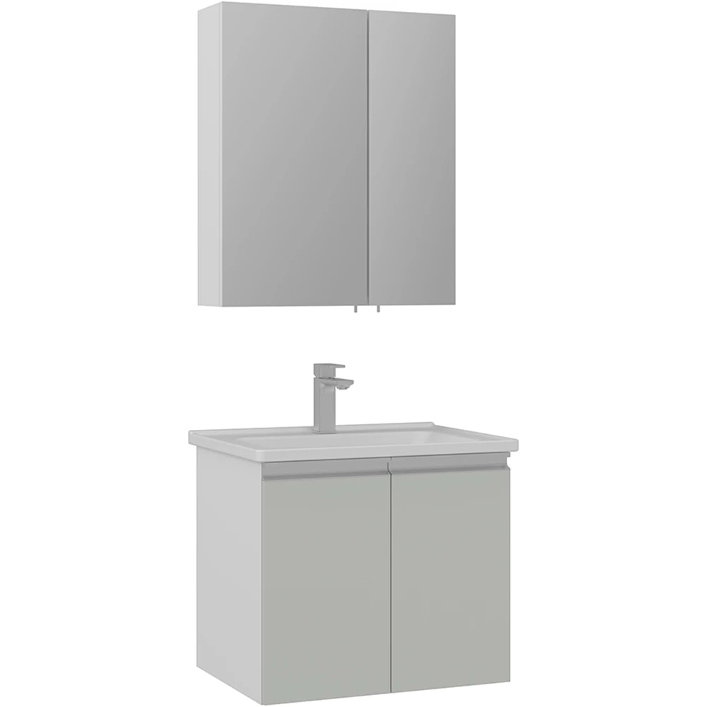 Orka Terme 60 Cm Kaşmir Banyo Dolabı Takımı