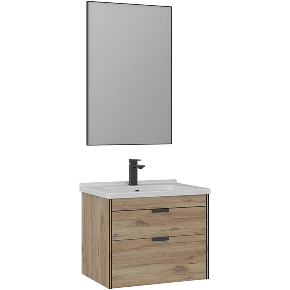 Orka Trio 65 Cm Senza Banyo Dolabı Takımı - 5004233