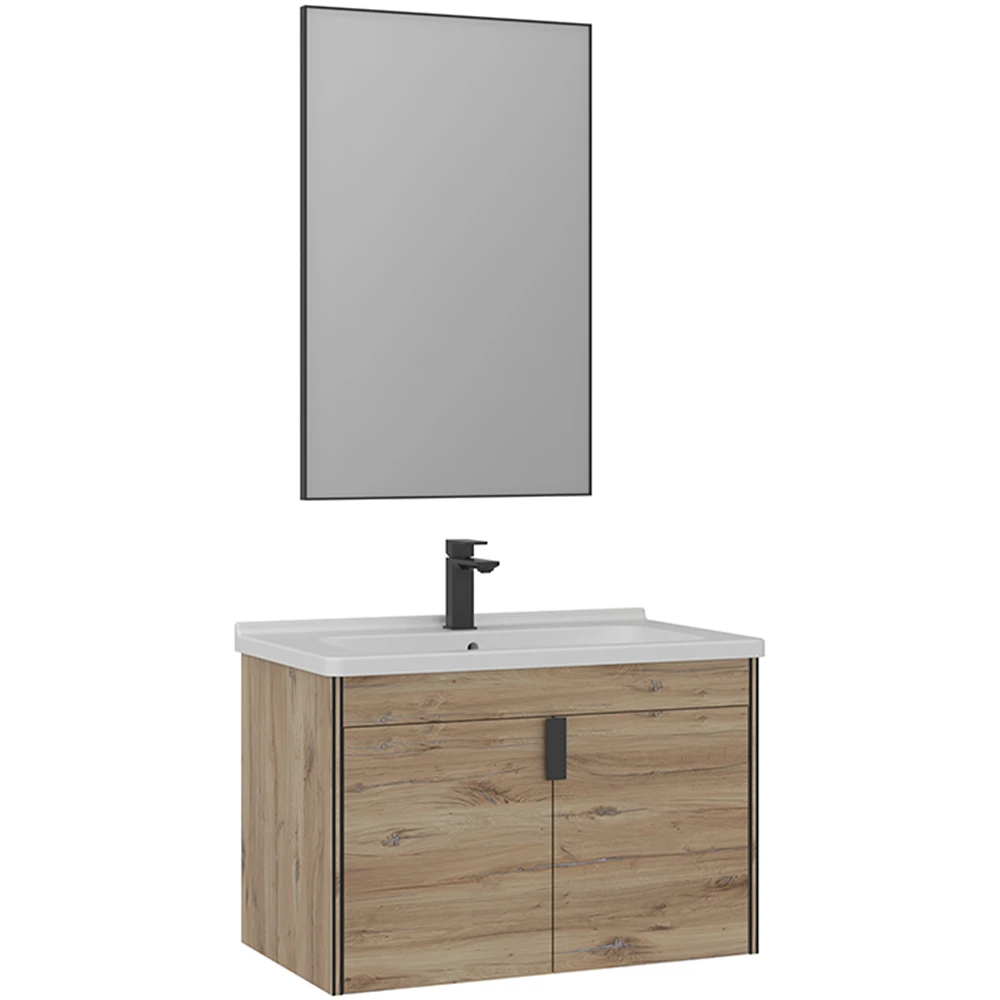 Orka Trio 80 Cm Senza Banyo Dolabı Takımı - 5004221