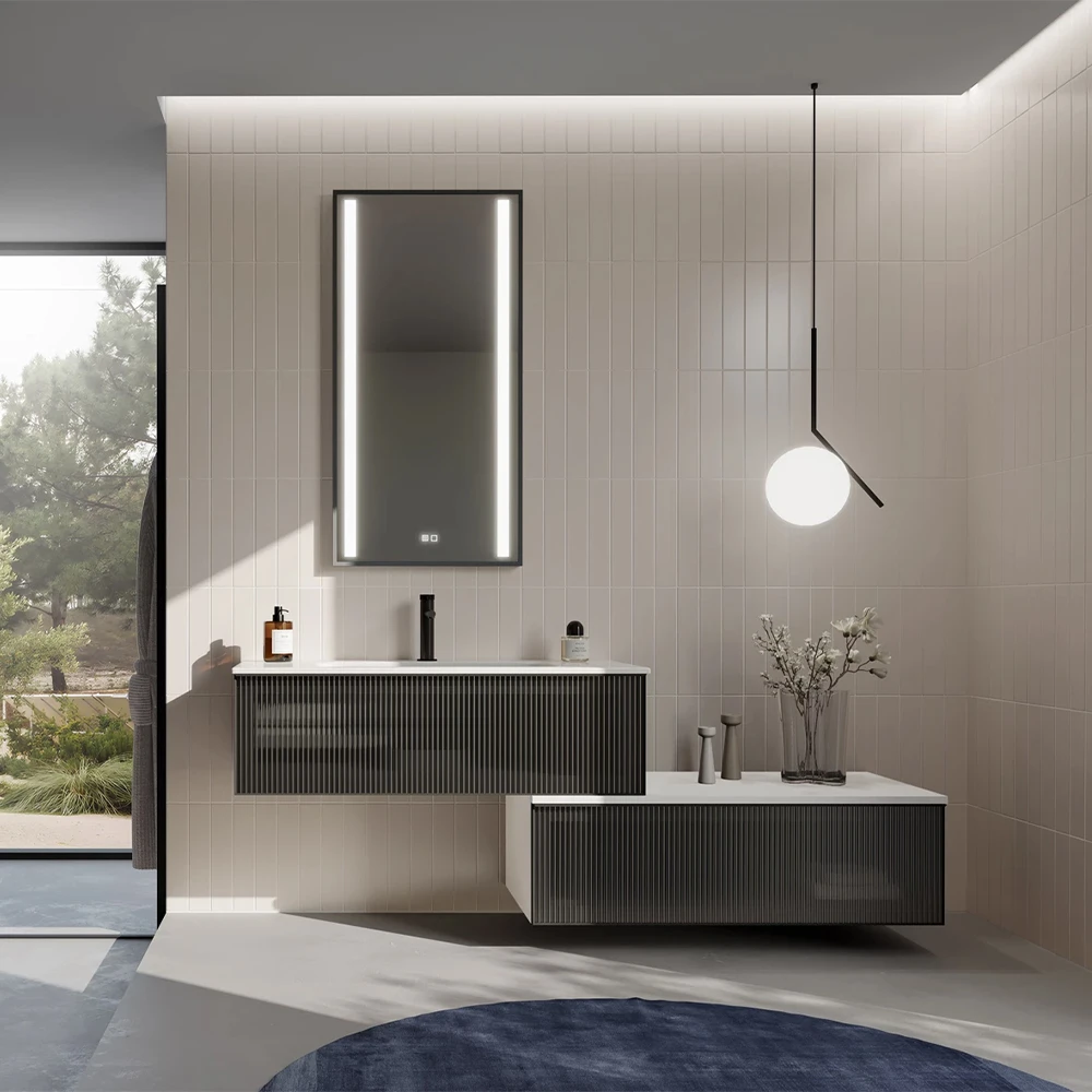 Orka Urban 100 Cm Mat Beyaz Alt Yan Modül Dolap 2