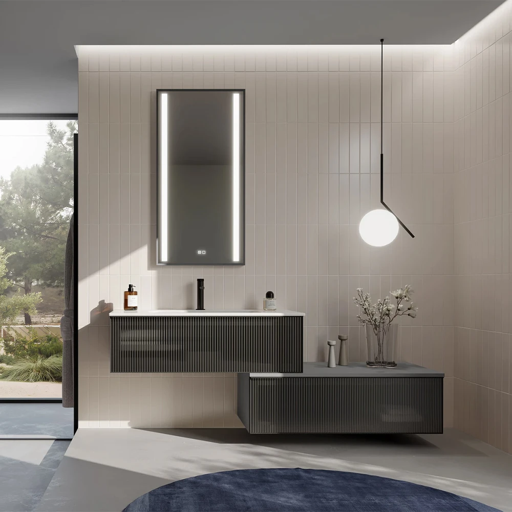 Orka Urban 100 Cm Mat Gri Alt Yan Modül Dolap 2