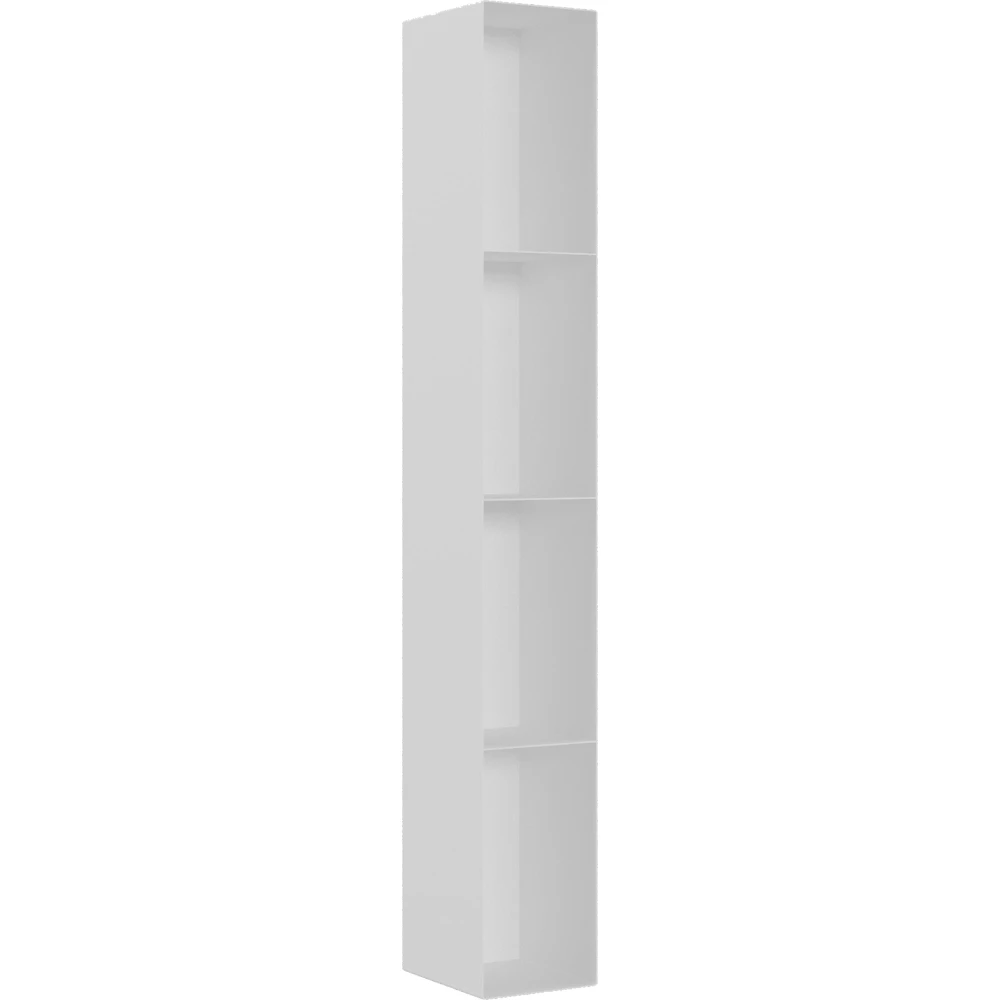 Orka Vico 12 Cm Metal Raflı Mat Beyaz Yan Modül Dolap