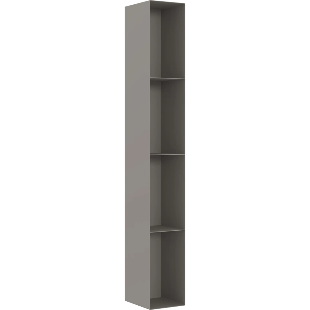 Orka Vico 12 Cm Metal Raflı Mat Vizon Yan Modül Dolap