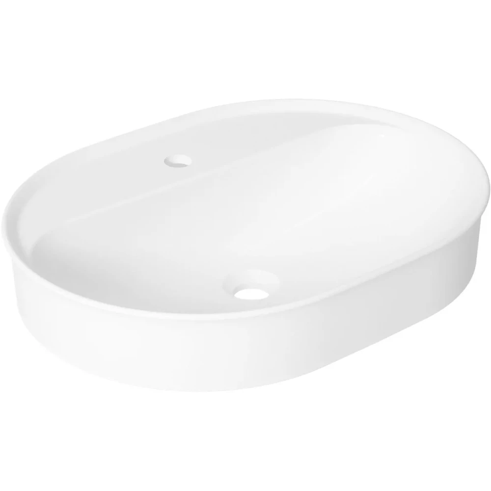 Serel Nita 60x46 Cm Yuvarlak Tezgah Üstü Lavabo - 2079TXS110H