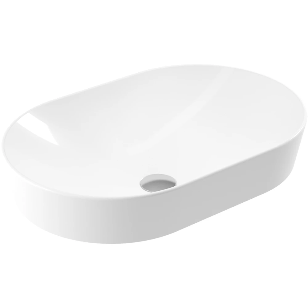 Serel Sapphire 60x40 Cm Oval Tezgah Üstü Lavabo - SP46DXS110H
