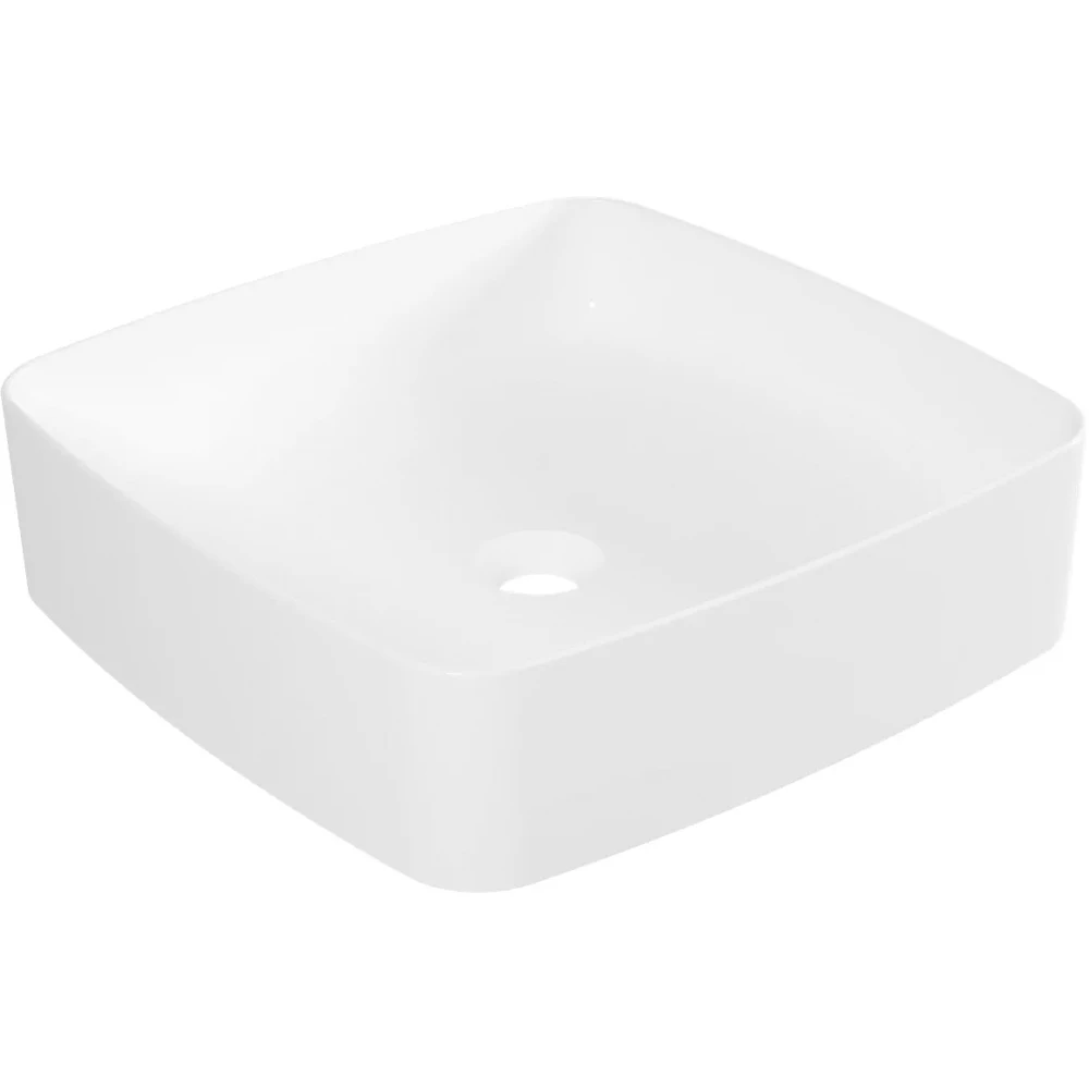 Serel Slimline 45x45 Cm Kare Tezgah Üstü Lavabo - 9501DXS110H