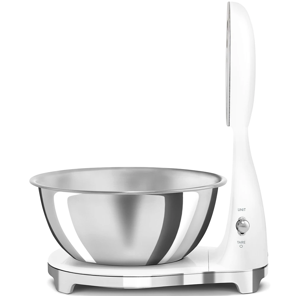 Smeg Beyaz Retro Analog Mutfak Tartısı - KSF01WHWW 4