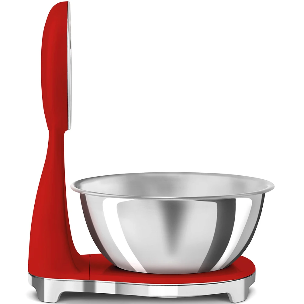 Smeg Kırmızı Retro Analog Mutfak Tartısı - KSF01RDWW 2