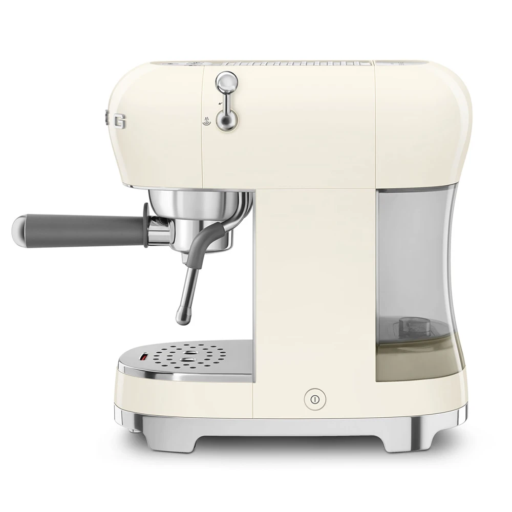 Smeg Krem Espresso Kahve Makinesi ECF02CREU 3