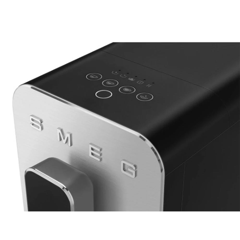 Smeg Mat Siyah Buhar Çubuklu Espresso Kahve Makinesi - BCC12BLMEU 4