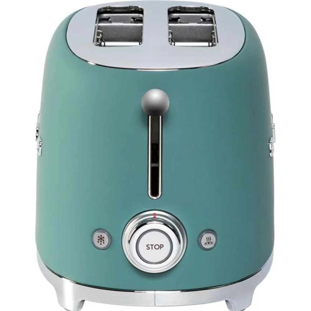 Smeg Mat Zümrüt Yeşili 2 Dilimli Ekmek Kızartma Makinesi TSF01EGMEU 3