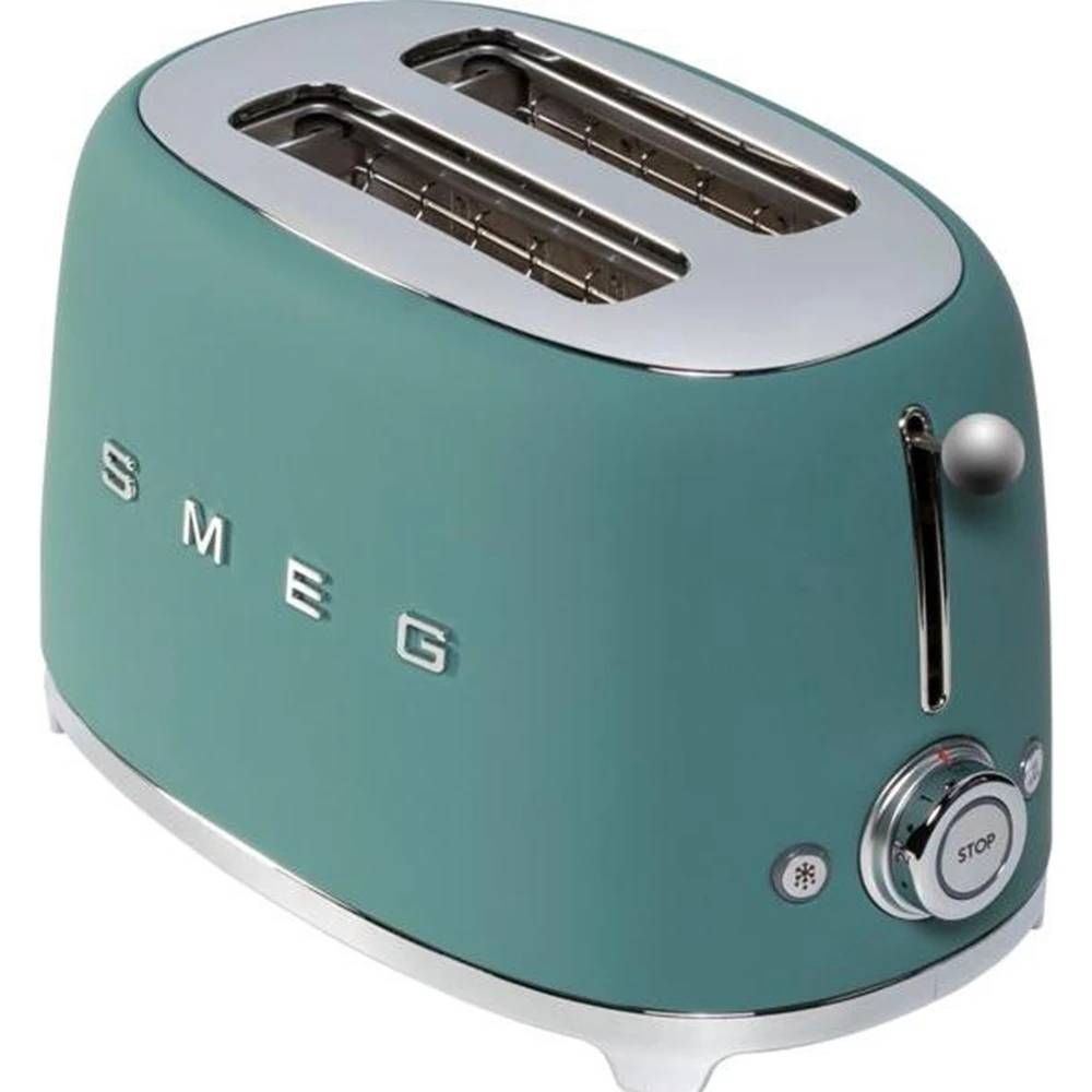 Smeg Mat Zümrüt Yeşili 2 Dilimli Ekmek Kızartma Makinesi TSF01EGMEU 2
