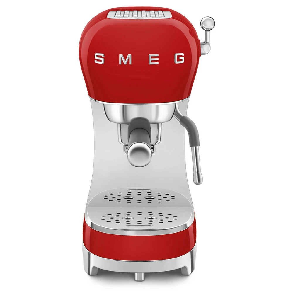 Smeg Kırmızı Espresso Kahve Makinesi ECF02RDEU 2