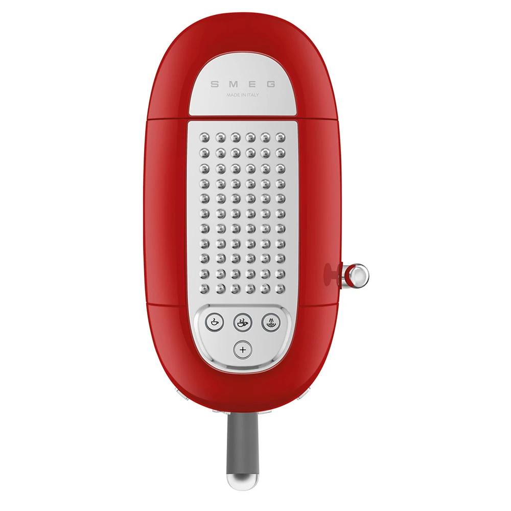 Smeg Kırmızı Espresso Kahve Makinesi ECF02RDEU 4