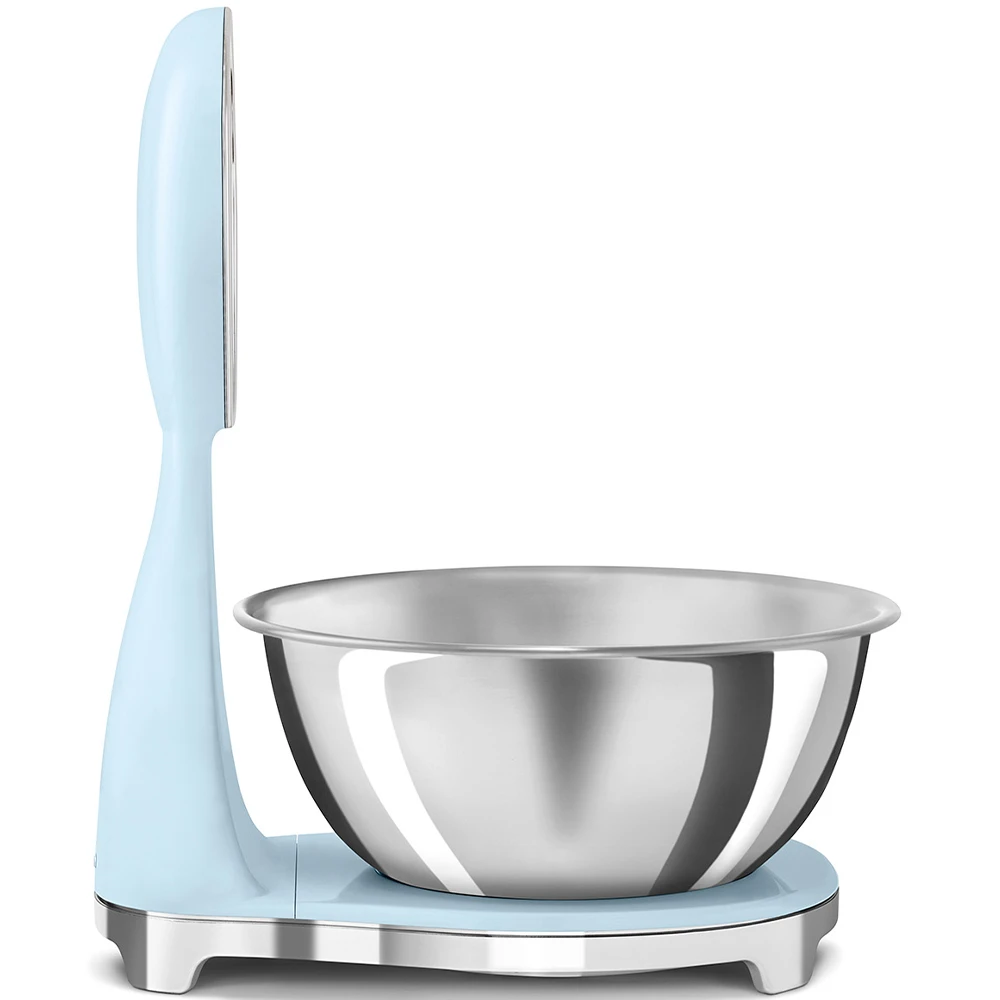 Smeg Pastel Mavi Retro Analog Mutfak Tartısı - KSF01PBWW 2