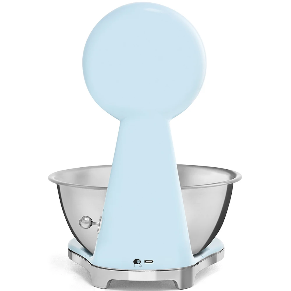 Smeg Pastel Mavi Retro Analog Mutfak Tartısı - KSF01PBWW 3